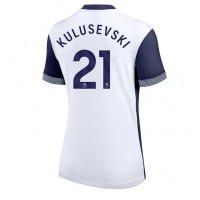 Billiga Tottenham Hotspur Dejan Kulusevski #21 Hemma fotbollskläder Dam 2024-25 Kortärmad